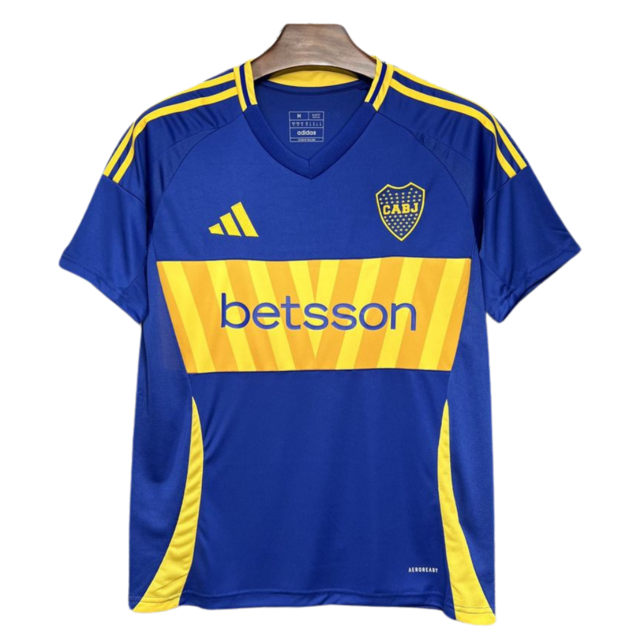 Camisa Boca Juniors I 24 25 Adidas Masculina Azul Casa do Manto JC