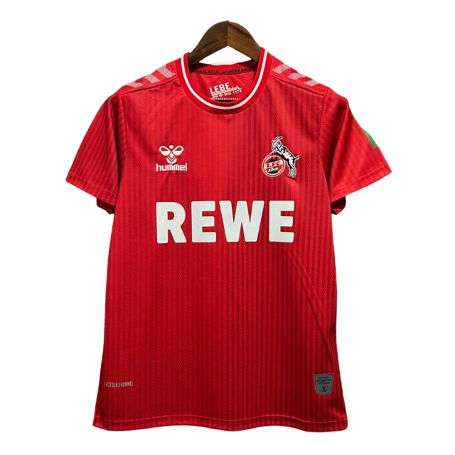 Camisa FC Köln Away 23/24 Hummel Masculina S/N° - Vermelha