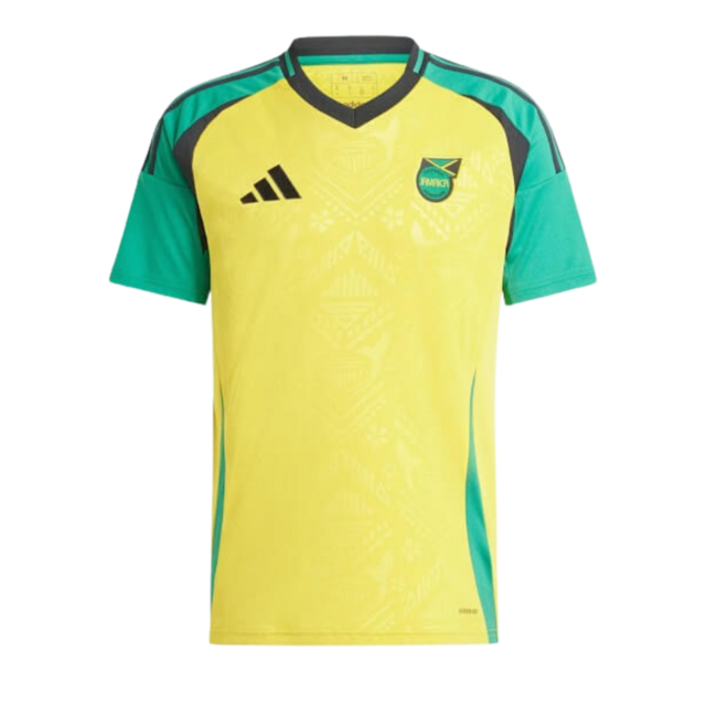 Camisa Jamaica Home 2024 Adidas Masculina Amarela Casa do Manto JC