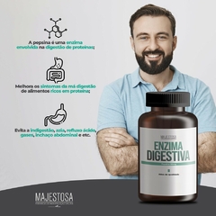 Enzima Digestiva - Pepsina 50mg - comprar online