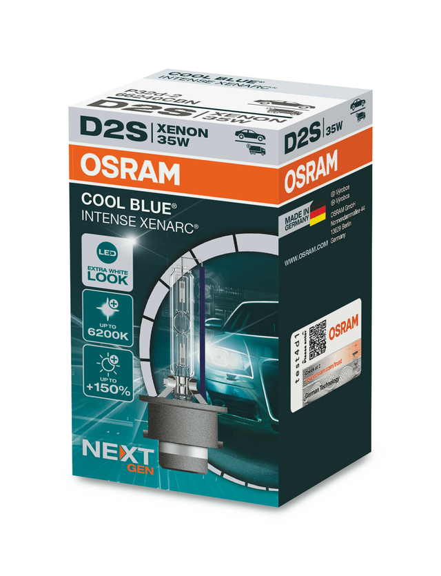 Foco OSRAM D2S XENARC Cool Blue Intense - Osram Mexico