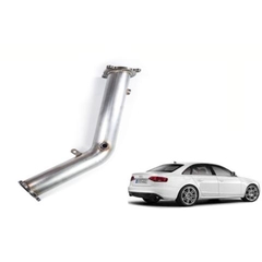 Downpipe A4 Quattro 4x4 TFSI 2.0 T 211cv 2013> 2 sondas Inox 409 - comprar online