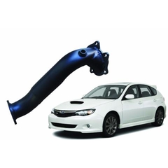 Downpipe Subaru Impreza Wrx Em Aço Carbono Escape Esportivo