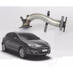 Downpipe Fiat Bravo T-jet Inox 409 Escape Esportivo Turbo