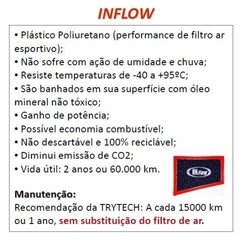 Filtro Esportivo Inflow-ecosport, Ka E Fiesta 1.0/1.6 - loja online