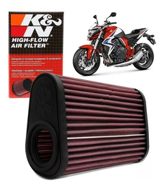 Filtro Ar K&n Honda Cb1000 Cb1000r 2012-2016 Ha-1009