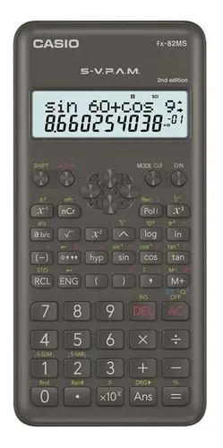 Calculadora Casio Fx-82Ms 2nd Edition - Casio Shop