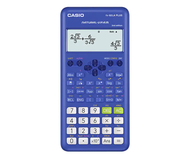 Calculadora Casio Fx 82LA Plus 2nd Edition BU