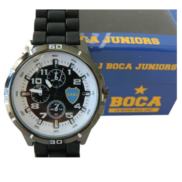 RELOJ SUPERTOP BOCA JUNIORS EN CAJA