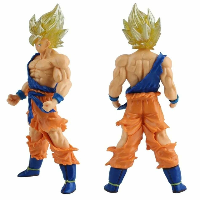 Boneco Goku Kakaroto Dragon Ball Z Super Anime 22cm