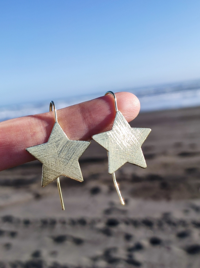 Aros estrella colgante Comprar en Joyas De Mi Alma