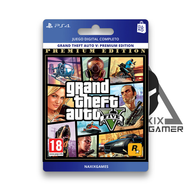 GTA V PREMIUM ONLINE EDITION - Comprar En NaxixGames