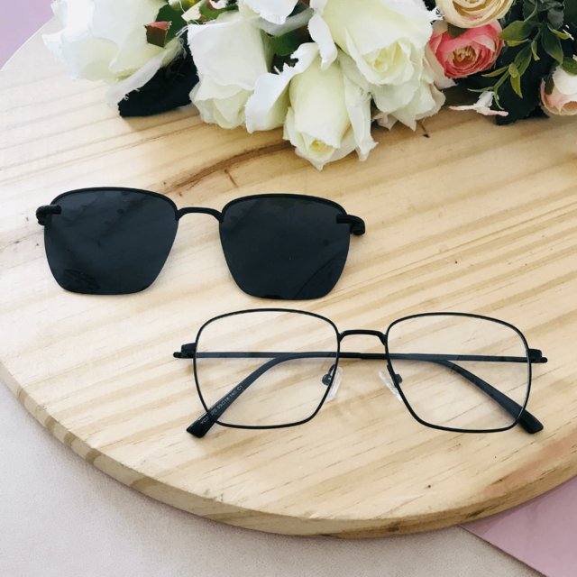 Armazon Clip On Cuadrado Comprar en ABS Lunettes