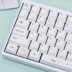 Set de 136 keycaps Simple Curve Japones - Perfil Cherry en internet