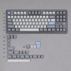 Set de 112 keycaps Blue Gray - Perfil Cherry en internet