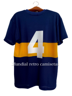 Camiseta Boca Juniors campeon intercontinental 1977 - MUNDIAL RETRO CAMISETAS