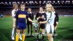 Camiseta Boca Juniors campeon intercontinental 1977 - MUNDIAL RETRO CAMISETAS