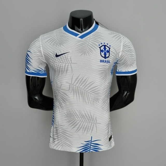 Camisa Seleção Brasileira 2022/2023 Versão Jogador - Branca
