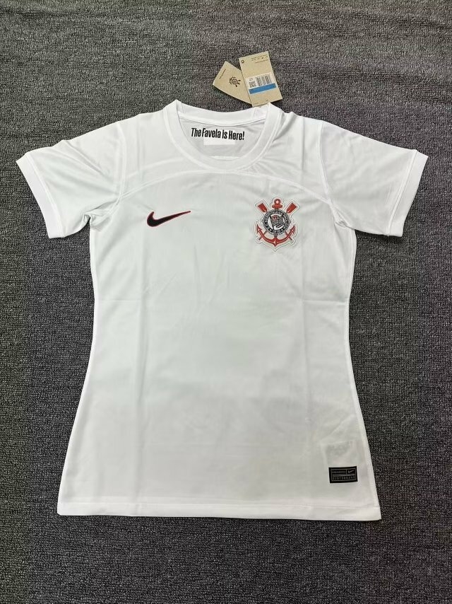 Camisa Corinthians I 23/24 Feminina - Branca