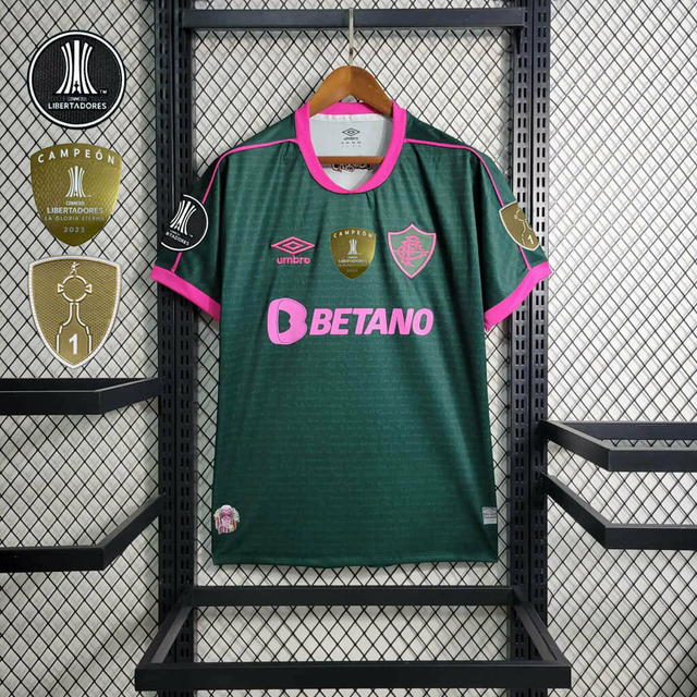 Camisa Fluminense Campe O Libertadores Patch Libertadores