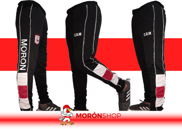 Pantal n acetato Deportivo Negro. Moron Shop