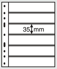 10 Folhas Leuchtturm Optima S - Para Selos/documentos