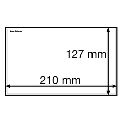 50 Envelopes individuais para cédulas Leuchtturm Basic 204 para notas grandes na internet