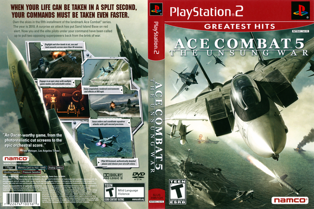 Jogo Ace Combat 5: The Unsung War - PS2 (Japonês) - MeuGameUsado