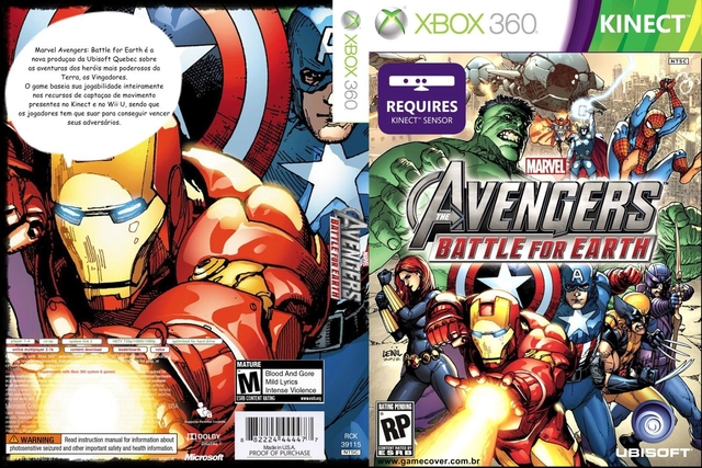 Jogo Avengers: Battle for Earth - Xbox 360 - MeuGameUsado