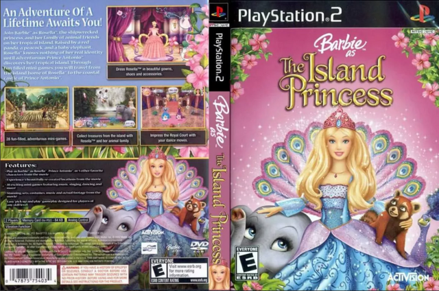 Barbie as the Island Princess  (PS2) Gameplay 