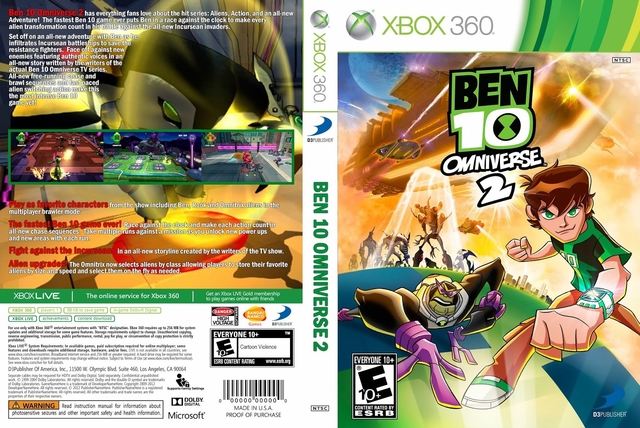 Xbox Ben 10: Omniverse Games