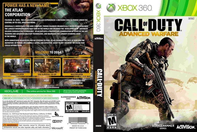 Jogo Call Of Duty: Advanced Warfare - Xbox 360 - Original, call of duty  advanced warfare requisitos - thirstymag.com