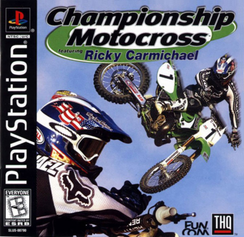 Championship Motocross - featuring Ricky Carmichael (USA) - PS1