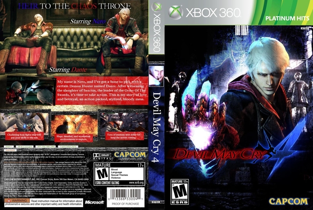 Devil May Cry 4 para Xbox 360 - Seminovo