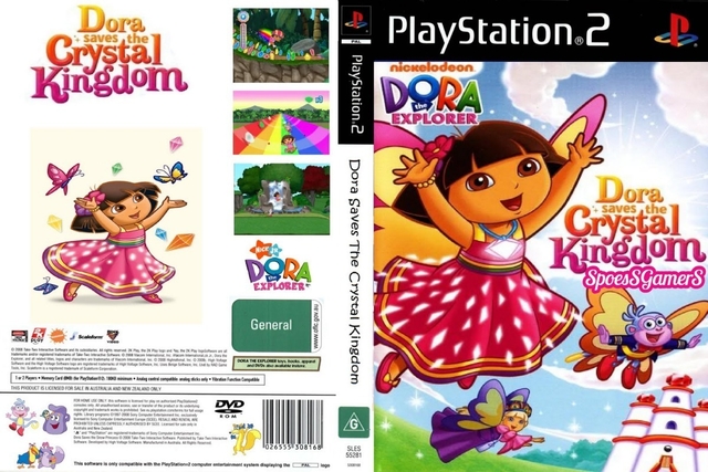 Dora Saves The Crystal Kingdom PS2 Mastra Games
