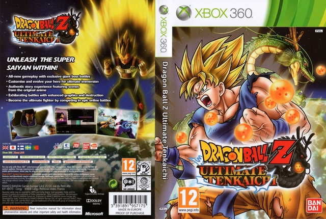 Dragon Ball Z Ultimate Tenkaichi - Xbox 360, Xbox 360