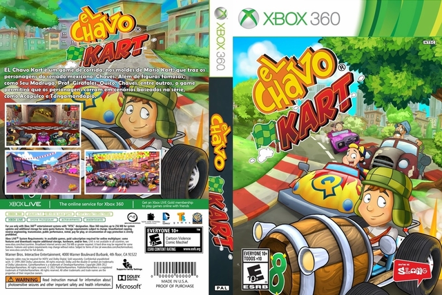 Chaves Kart - XBOX 360 Mídia Física Usado - Mundo Joy Games