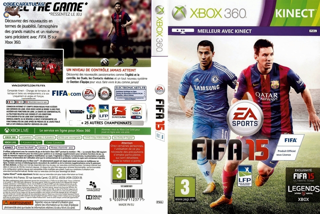 jogo fifa 15 Xbox 360 ntsc mídia física ORIGINAL