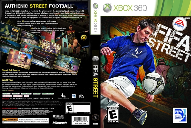 Fifa Street 3 - #Xbox 360# - Brasil, comigo no time a gente é