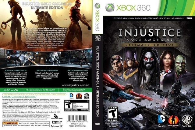 Injustice: Gods Among Us Ultimate Edition - Xbox 360 