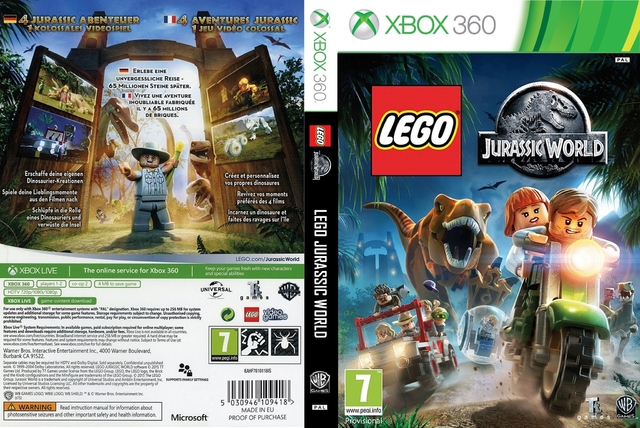 JOGO P/ XBOX 360 LEGO JURASSIC WORLD, DCM INFO - Computadores e