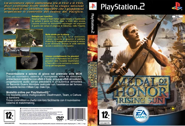 TODOS OS MEDAL OF HONOR DO PS2 