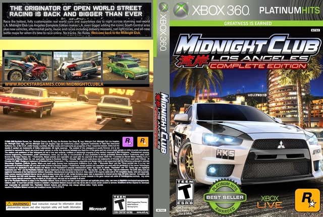 Jogo Midnight Club Xbox 360 - Plebeu Games - Tudo para Vídeo Game e  Informática