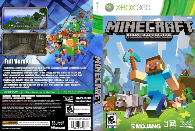 Game Minecraft Xbox 360 no Paraguai 