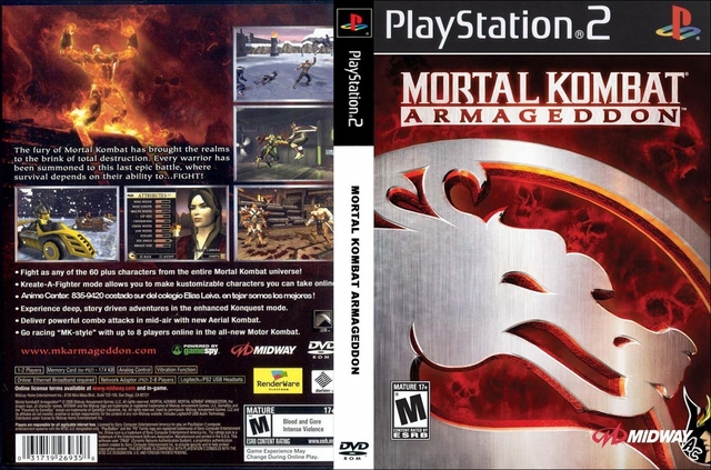 Mortal Kombat: Armageddon - Playstation 2 - Alvanista