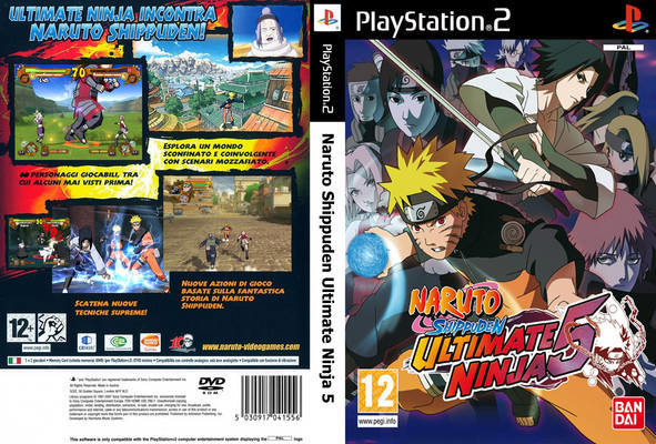 NARUTO SHIPPUDEN: ULTIMATE NINJA 5 (PS2 Game) Playstation 2 A