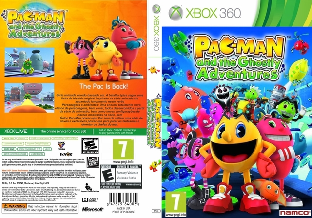 Usado: Jogo Pac-Man e as Aventuras Fantasmagóricas 2 - Xbox 360 em