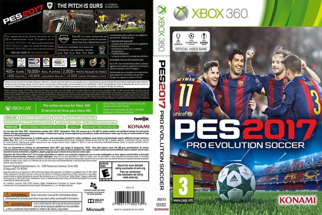 Jogo - PES 2017 - XBox 360