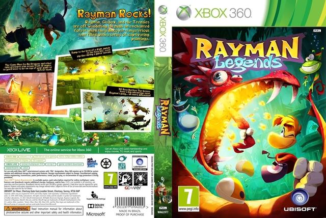 Rayman Legends Seminovo – Xbox 360 - Stop Games - A loja de games