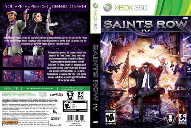 Saints Row IV [Exclusiva] - XBOX 360 - Mastra Games